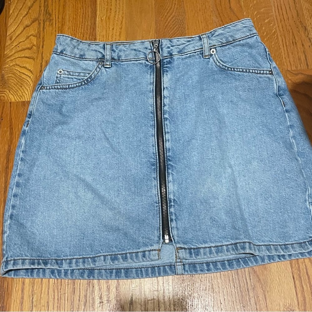 Topshop Jean Skirt